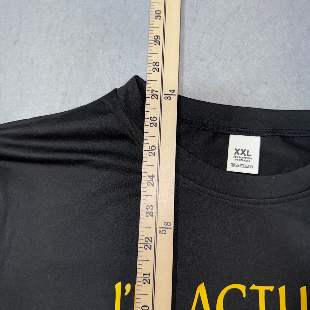 Mens Graphic T Shirt‎ Im Actually Quite Tall For A Hobbit Fantasy Fan XXL - Picture 5 of 7
